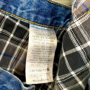 Lined Carhartt Blue Jeans